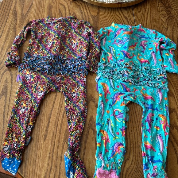 Posh Peanut Multicolor Kids Footies - Picture 5 of 7